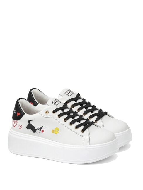 BRACCIALINI LOONEY TUNES TWEETY&SILVESTRO Plateau-Sneaker multi - Damenschuhe