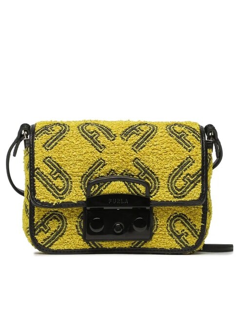 FURLA METROPOLIS Mini-Schultertasche Kanarienvögel - Damentaschen