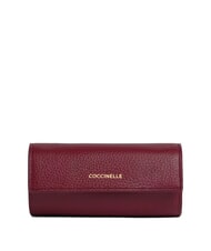COCCINELLE JEWELRY BOX Schmuckbeutel aus Leder Johannisbeere - Etuitaschen &amp; Necessaire - 1