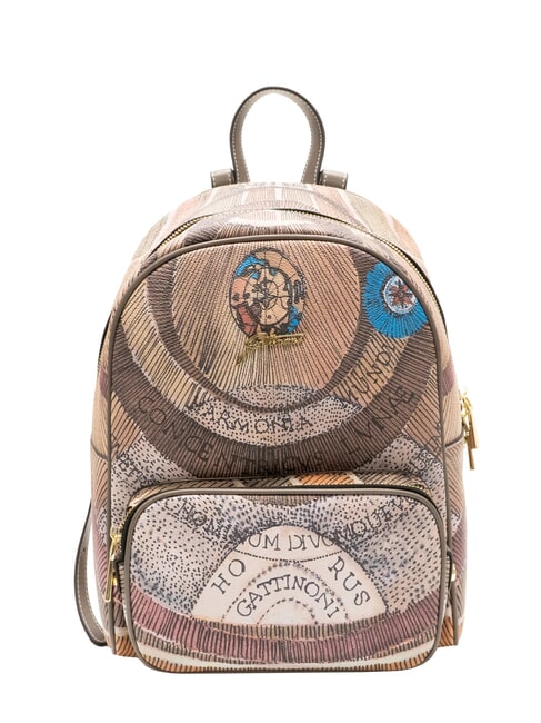 GATTINONI PLANETARIUM Mittelgroßer Rucksack Rot - Damentaschen