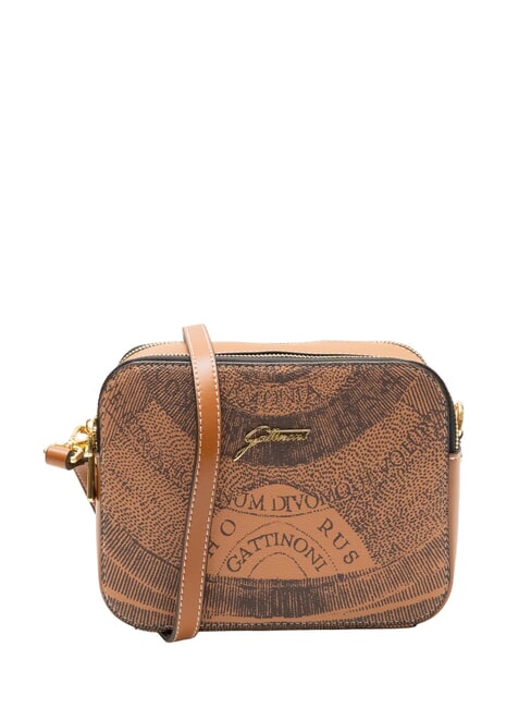 GATTINONI PLANETARIUM Kameratasche Umhängetasche einfarbig hellbraun - Damentaschen