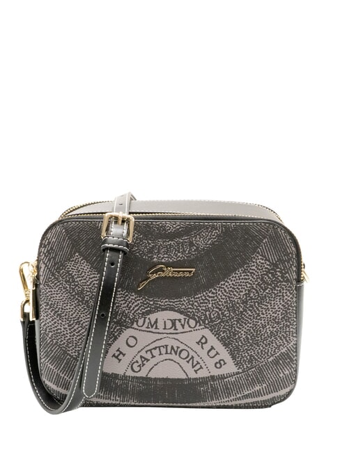 GATTINONI PLANETARIUM Kameratasche Umhängetasche monochrom hellgrau/schwarz - Damentaschen