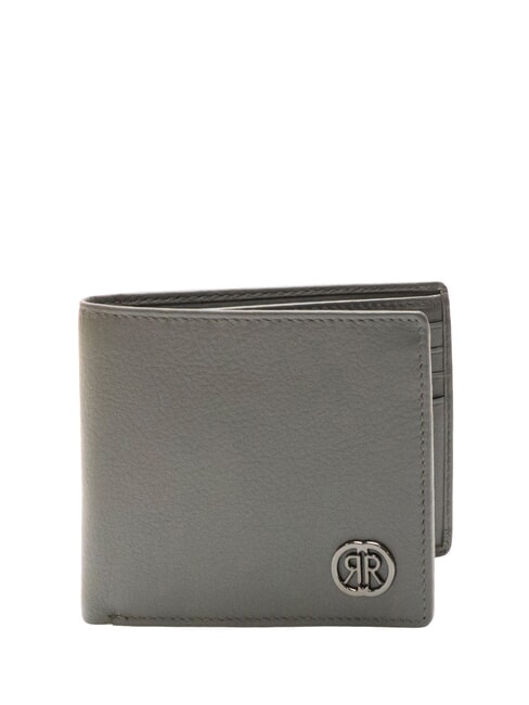 CERRUTI RAUL 8cc Lederbrieftasche Grau - Brieftaschen Herren