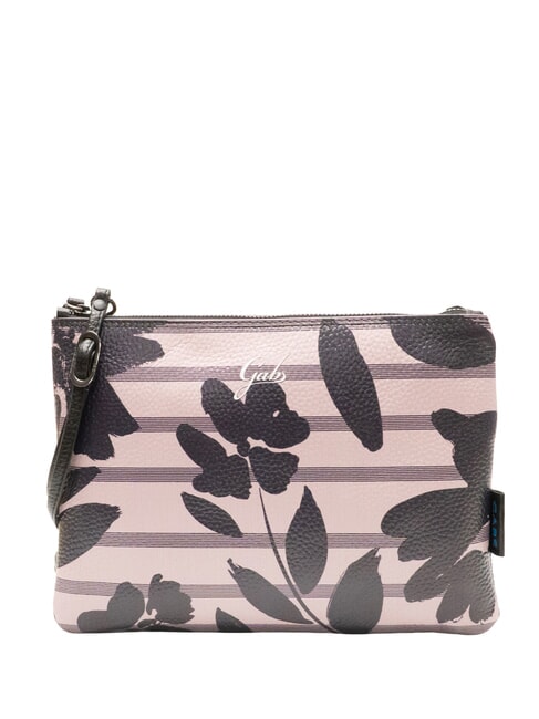 GABS BEYONCE Lederclutch violette Steintöne - Damentaschen