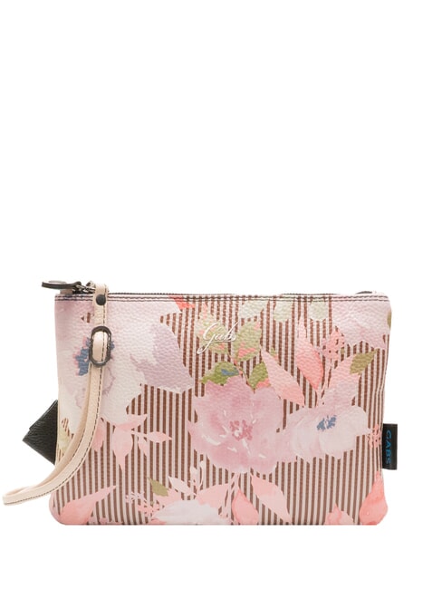 GABS BEYONCE Lederclutch Pfingstrosen-warme Töne - Damentaschen