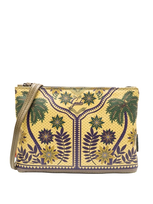 GABS BEYONCE Lederclutch Palm Beach-Grüntöne - Damentaschen