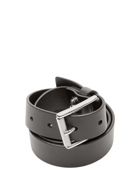 CERRUTI BUCKLE Ledergürtel Schwarz - Gürtel