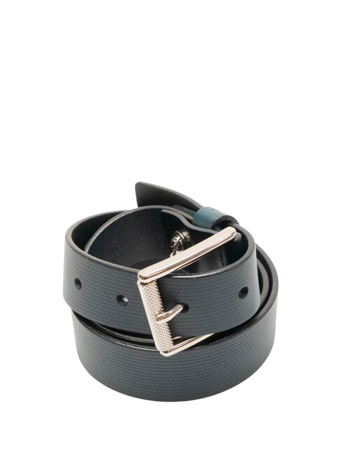 CERRUTI BUCKLE Ledergürtel Blau - Gürtel
