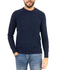 NORTH SAILS N|S Rundhalspullover mit Logostickerei Navy blau - Herrenpullover - 1