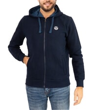 NORTH SAILS PATCH Kapuzenpullover mit durchgehendem Reißverschluss - Sweatshirts Herren
