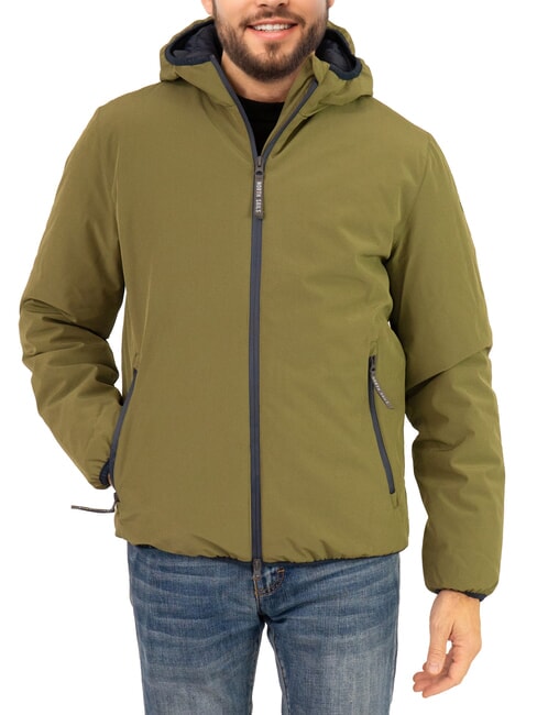 NORTH SAILS SOFTSHELL Bomberjacke mit Kapuze efeugrün - Herrenjacken