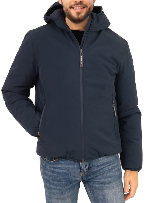 NORTH SAILS SOFTSHELL Bomberjacke mit Kapuze Navy blau - Herrenjacken