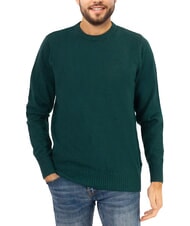 NORTH SAILS N|S Melange-Pullover mit Rundhalsausschnitt Mittelmeer - Herrenpullover - 1