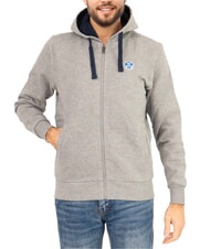 NORTH SAILS PATCH Kapuzenpullover mit durchgehendem Reißverschluss mittelgraue Melange - Sweatshirts Herren - 1