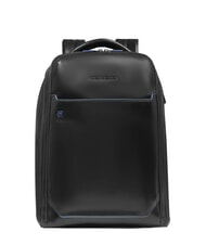 PIQUADRO BLUE SQUARE Fast-Check-Lederrucksack f&uuml;r 15,6"-Laptop - PC-Rucks&auml;cke