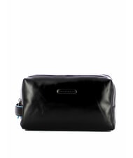 PIQUADRO BLUE SQUARE  Kosmetiketui aus Leder - Beauty-Case