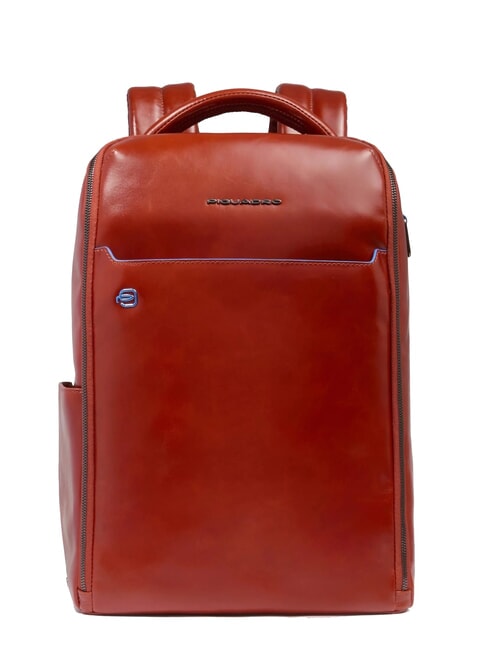 PIQUADRO BLUE SQUARE Fast-Check 14" Laptop-Rucksack Leder4 - PC-Rucksäcke