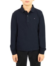 TOMMY HILFIGER TH KIDS Langarm-Poloshirt für Kinder Wüstenhimmel - Kinder-T-Shirt - 1