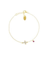 AMEN CROCI Armband mit Kreuz und Zirkonen - Armbänder