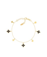 AMEN NATURA Armband mit vierblättrigen Kleeblättern - Armbänder