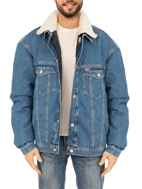 TOMMY HILFIGER TH JEANS doppelseitige Jacke Denim - Herrenjacken