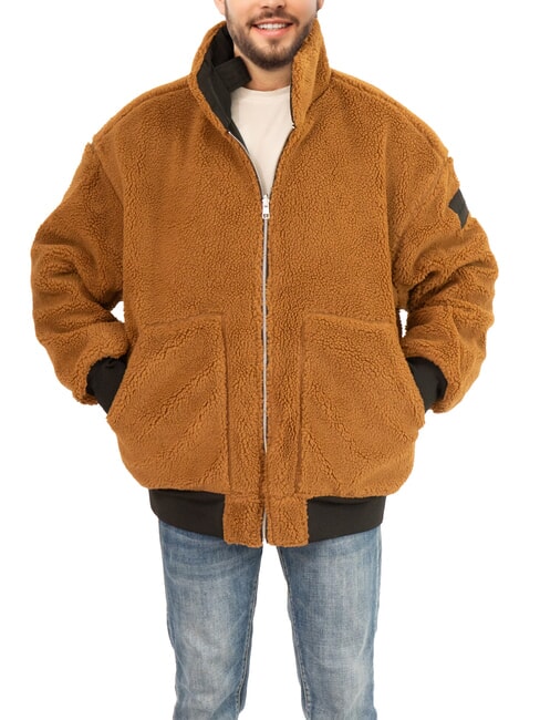 CALVIN KLEIN CK JEANS doppelseitige Bomberjacke ck schwarz - Herrenjacken