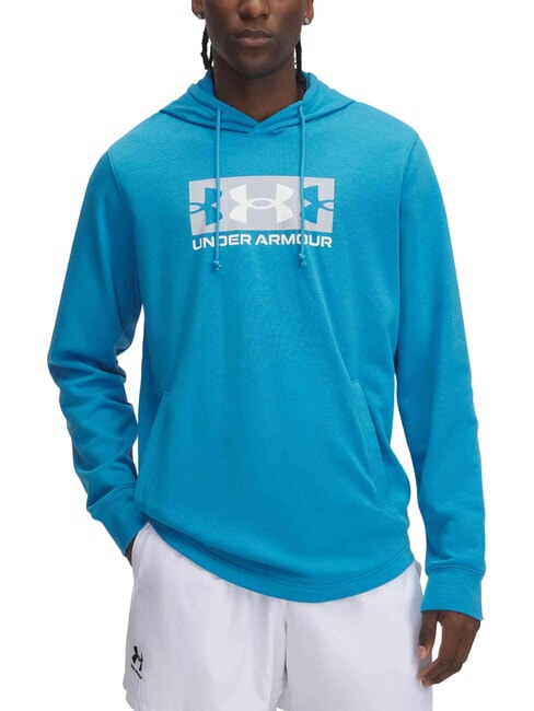 UNDER ARMOUR TERRY Kapuzenpullover Ätherblau - Sweatshirts Herren