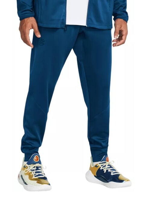 UNDER ARMOUR CURRY PLAYABLE Trainingshose Varsity-Blau - Sportanzüge für herren