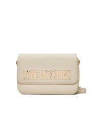 LOVE MOSCHINO LAMINATED BOLD LOVE Umhängetasche mit Überschlag - Damentaschen