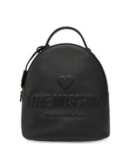 LOVE MOSCHINO LOVE EMBOSSED Rucksack mit gesticktem Logo - Damentaschen