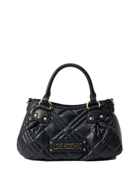 LOVE MOSCHINO QUILTED Handtasche mit Schulterriemen Schwarz - Damentaschen