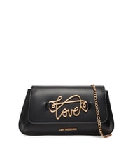 LOVE MOSCHINO SCRIPT Tasche mit Schulterriemen aus Metall - Damentaschen