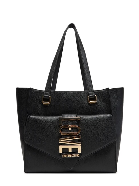 LOVE MOSCHINO LOVEBUG Schultertasche mit Fach Schwarz - Damentaschen