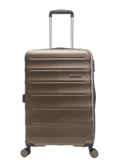 AMERICAN TOURISTER SPEEDLINK Mittelgroßer Trolley perle / creme - Harte Trolleys