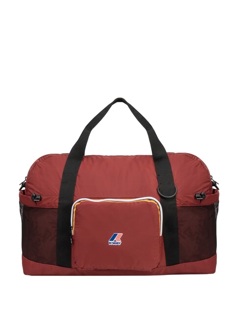 KWAY LE VRAI 4.0 MARCEL Wasserdichte Reisetasche roter Syrah - Reisetaschen