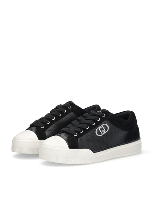 LIUJO BENSON 01 mikroperforierte Sneaker Schwarz - Damenschuhe