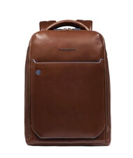 PIQUADRO BLUE SQUARE Lederrucksack, 14-Zoll-Laptophalter - PC-Rucksäcke