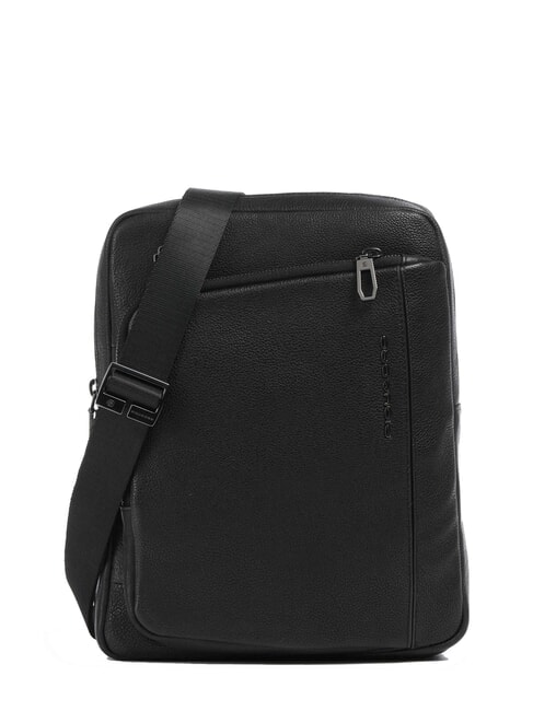 PIQUADRO CRONUS iPad-Tasche aus Leder Schwarz - Umhängetaschen Herren