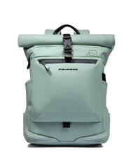 PIQUADRO CORNER SPECIALE GOMMATO Rolltop-Rucksack für 15,6-Zoll-Laptop - PC-Rucksäcke