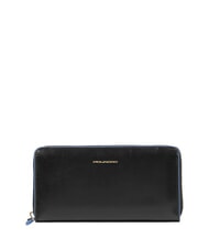 PIQUADRO BLUE SQUARE Große Geldbörse mit Reißverschluss - Brieftaschen Damen