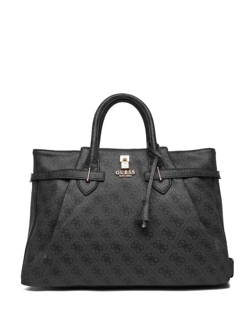 GUESS YESBA LOGO Handtasche mit Schulterriemen Kohle - Damentaschen