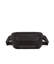 PIQUADRO TRAKAI Gürteltasche aus Leder und Stoff - Hüfttaschen