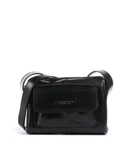 THE BRIDGE FLORA Umh&auml;ngetasche aus Leder mit Tasche Schwarzes Gold - Damentaschen - 1