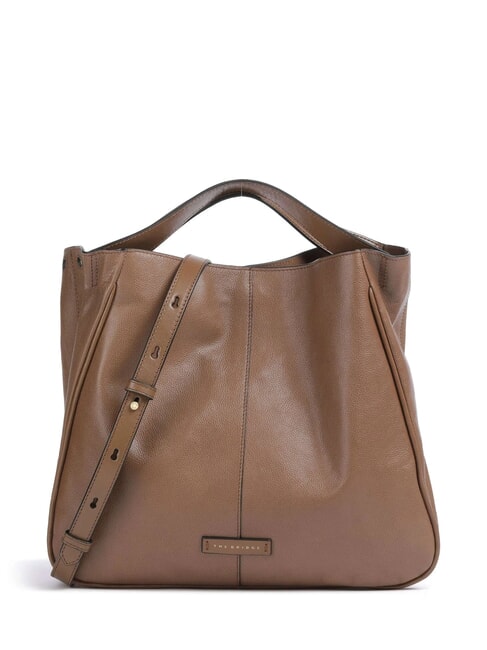 THE BRIDGE ELISABETTA Ledertasche mit Schultergurt Auster Abb. Gold - Damentaschen