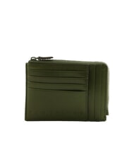 THE BRIDGE GIACOMO Lederkartenetui mit M&uuml;nzfach Thymian/Dunkelruthenium - Brieftaschen Herren - 1