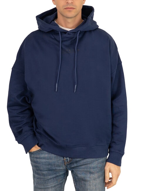 JOHN RICHMOND KAHIN Hoodie mit lockerer Passform blau mittelalterlich - Sweatshirts Herren
