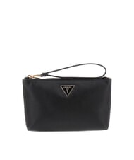 GUESS LAUREL 2 Saffiano-Clutch mit Manschette SCHWARZ - Damentaschen - 1