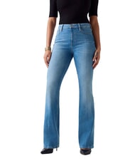 GUESS SEXY FLARE Damen-Bootcut-Jeans Sonnenblumen-Gl&uuml;ckswaschgel - Damenjeans - 1