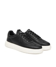 GUESS PLAZA Ledersneakers SCHWARZ - Herrenschuhe - 1