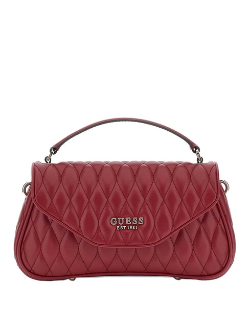 GUESS VALLA Handtasche mit Schulterriemen ROT - Damentaschen
